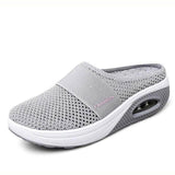 Sneakers Wedge Shoes Mesh Women Vulcanize Shoes For Women Female Slides Shoes Ladies Orthopedic Walking Slippers Cushion Sandals