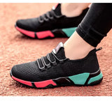 Women Sport Running Shoes Summer Fashion Casual Shoes Mesh Breathable Women Sneakers 2021 Fashion Lacing All-match Walking Shoes