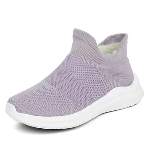 Big Sizes 45 Winter Woman 2022 Mesh Round Toe Slip-on Keep Warm Couples Outdoor Lightweight Casual Sneakers Zapatos Mujer New