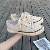 Women&#39;s Shoes Retro Canvas Shoes Women Can Step on The Foot In The Summer of 2021 Two Slip-on Shoes Flat Casual Shoes