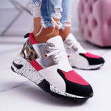 Color matching spring and autumn wedges platform new Designer  Platform Sneakers Casual Shoes Women SpringTenis Feminino Woman