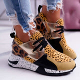 Color matching spring and autumn wedges platform new Designer  Platform Sneakers Casual Shoes Women SpringTenis Feminino Woman