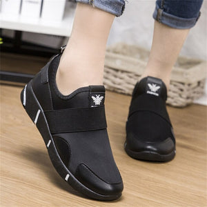 Shoes For Women 2021 Sneakers Zapatillas Flats Chaussures Casual Summer Moda Mujer Black Trainers Vulcanizar Verano Plataforma