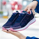 Fashion Tennis Shoes for Women Trainers Shoes Casual Flats Female Lightweight Breathable Women Sneakers Casual Shoes for Lovers