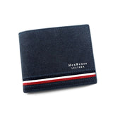 Fashion men&#39;s short wallet personality men&#39;s zero wallet silk screen printing wallet men&#39;s matte handbag wallet