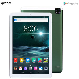2022 New 10.1 Inch Tablet Pc Android 9.0 Google Play Quad Core 3G Phone Call Wifi GPS 2.5D Tempered Glass 1280*800 IPS Tablets