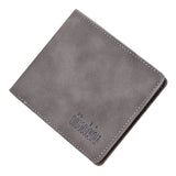 Men Wallets New 2019 Vintage Man Wallet Male Slim Top Quality Leather Wallets Thin Money Dollar Card Holder Purses for Men Male