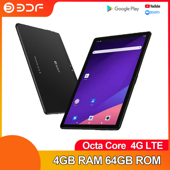 THE TABLET 10.1 Inch Android 9.0 Tablet Pc 4GB/64GB 3G Mobile SIM Card Phone Call Tablet 10 Inch Tablet android 9.0 Octa Core Pc