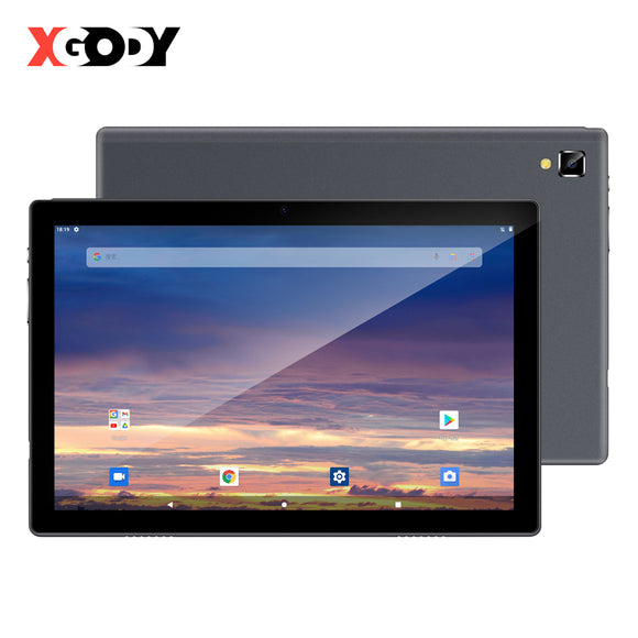 XGODY 10.1 Inch Tablet PC Android 11 4GB RAM 64GB ROM Octa Core 1920x1200 IPS 8MP Dual Camera 5G WiFi OTG Type-C 8000mAh Tablets