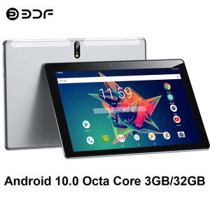 New Arrival 10.1 Inch Tablet Pc Octa Core 3GB RAM 32GB ROM 4G LTE Tablets Android 10.0 Google Play Dual SIM Card GPS WiFi TYPE-C
