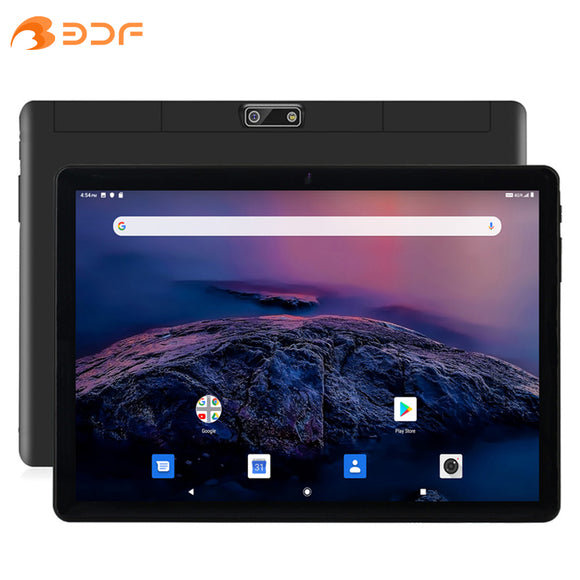 New 10.1 Inch Tablet Pc Android 9.0 Octa Core 2GB RAM Dual Cameras Dual SIM Cards WiFi Bluetooth GPS 4G Phone Call Google Play