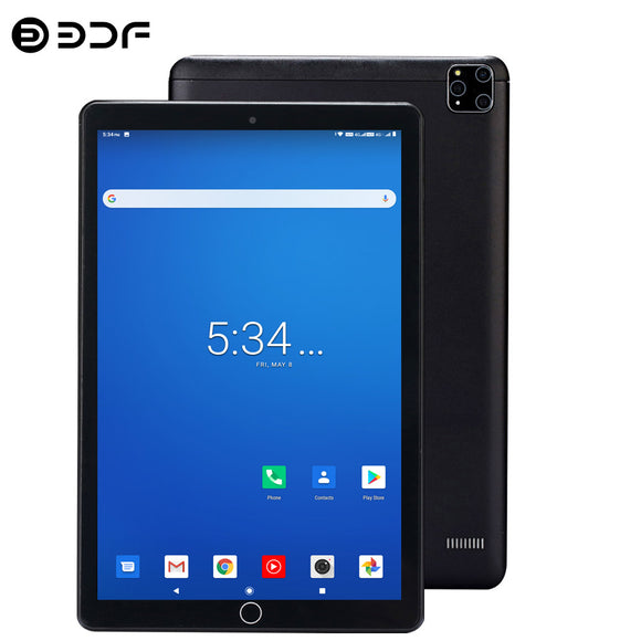 2022 Newest 10.1 Inch Tablets Android 9.0 Octa Core 5MP Rear Camera Dual 4G Phone Call Type-C GPS Bluetooth Wifi Tablet Pc