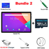 Global Perkbox 10 Inch Tablet Android 11.0 Octa Core 6GB RAM 128GB ROM 4G FDD LTE 1280X800 HD IPS WiFi Bluetooth GPS Type C Pad
