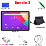 10 Inch Tablet Android 11.0 OS 6GB RAM 128GB ROM Octa Core 2.0GHz CPU 1280x800 HD WiFi BT5.0 GPS Type-C 4G LTE 256GB TF Expand