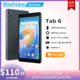 Blackview NEW 2021 Tab 6 Tablet 8 Inch 3GB RAM 32GB ROM 5580mAh Big Battery Tablets PC 4G LTE Network Dual WiFi  Phone Call