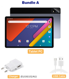 10 inch Tablet PC 2K LCD Screen Octa Core 6GB RAM 128GB ROM Android 10 Tablets Dual Wifi  Camera GPS