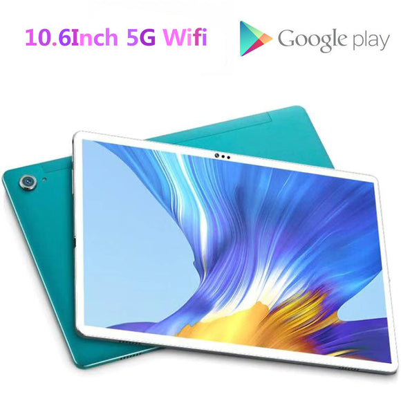 New 10.6 Inch phablet Tablet PC 10 Deco Core 4GB RAM 128GB ROM 4G LTE Phone Call 13MP Camera 2.4G + 5g wifi tablet Android 8.0
