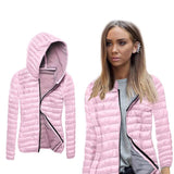 Fashion Winter Women Coat Long Sleeves Solid Color Zipped Outwear Keep Warm Ladies Girls Casual Jacket H9