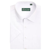 Men's Short Sleeve Shirts Men Business Formal Dress Shirts Social Shirt Classic Style Brand Non-Iron Male Shirts Office Wear