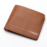 Baellerry Brand Men Small Wallet, Casual Solid Brown Black Card Holder Male Short Wallets Purse Billetera Bolsa Macho Wholesale