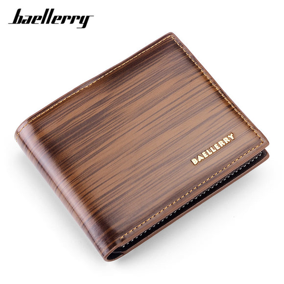 Baellerry Classic Style Men's Small Wallet Carteira Card Holder Wallets Brand Designer Wallet For Male Purses Wholesale