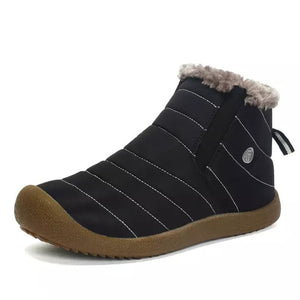 MVVT Plus Size Men Winter boots Unisex Quality Snow Boots For Men Waterproof Winter Shoes Men's Ankle Boots With Fur Men Shoes