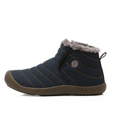 MVVT Plus Size Men Winter boots Unisex Quality Snow Boots For Men Waterproof Winter Shoes Men's Ankle Boots With Fur Men Shoes