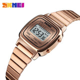 SKMEI Famous Luxury Top Brand Reloj Mujer Women Watches Waterproof Countdown Led Digital Lady Woman Clock Famale Wrist Watch