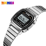 SKMEI Famous Luxury Top Brand Reloj Mujer Women Watches Waterproof Countdown Led Digital Lady Woman Clock Famale Wrist Watch